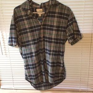 Plaid Sonoma Button up shirt